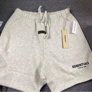Light oatmeal essentials men’s shorts all sizes